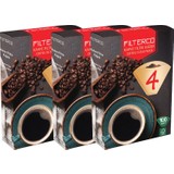 Fi lterco Filtre Kahve Kağıdı 100LÜ 4 Numara 3 Paket 300LÜ