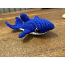 Blcavm Amigurumi Mavi Balina Oyuncak