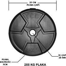 Ecgspor Hero Serisi 5 kg Plaka-2 Adet