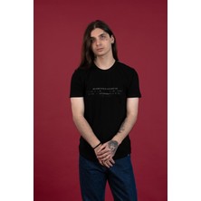 Akçaylar Slimfit Baskılı Sıfır Yaka Erkek Penye T-Shirt