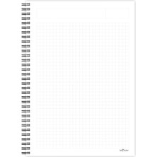 A4 Defter Kareli 200 syf Kask Polygonal