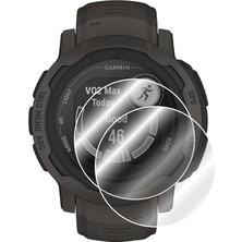 IPG Garmin Instinct 2 Solar Akıllı Saat ile Uyumlu Ipg Ekran Koruyucu (2 Adet)