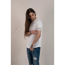 Akçaylar Slimfit Baskılı Sıfır Yaka Erkek Penye T-Shirt