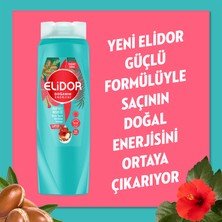 Elidor Doğanın Enerjisi Saç Bakım Şampuanı Argan Yağı Hibiskus Özü 500 ml