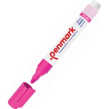 Penmark HS-305-05 Pembe Beyaz Tahta Kalemi 2-3 mm Uçlu Yazı Tahtası Kalemi