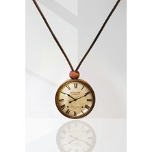 Tahtakolik Saat Ahşap Kolye