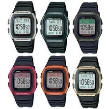 Casio W96 H Silikon Saat Kordonu