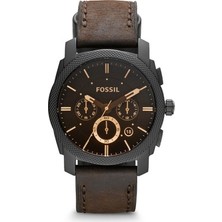 Fossil 22MM Nubuk Kahverengi Hakiki Deri Saat Kordonu