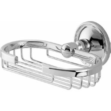 Çelik Banyo Paslanmaz Pirinç Sümbül Rozetli Sabunluk