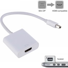 Aogo Mini Displayport To HDMI Dönüştürücü Mini Dp HDMI Mini Display In HDMI Out Converter Thunderbolt