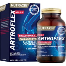 Nutraxin Eklem ve Kemik Sağlığı Için Glukozamin Artroflex Hya C Iı 90 Tablet