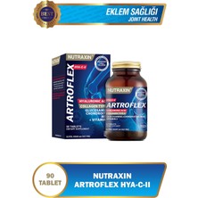 Nutraxin Eklem ve Kemik Sağlığı Için Glukozamin Artroflex Hya C Iı 90 Tablet