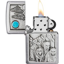 Zippo Wolf Pack & Moon Emblem Çakmak