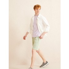 Xint Bisiklet Yaka Pamuk Oversize Basic T-Shirt