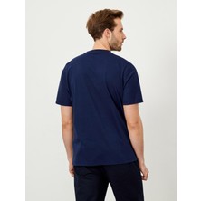 Xint Bisiklet Yaka Pamuk Oversize Basic T-Shirt