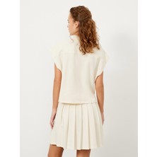 Xint Polo Yaka Pamuk Oversize T-Shirt