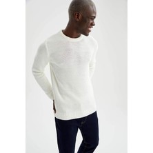 DeFacto Regular Fit Bisiklet Yaka Triko Kazak N9902AZ21WN
