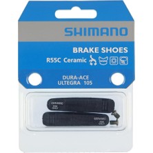 SHIMANO DURA-ACE/ULTEGRA/105 Seramik Çember Uyumlu Yol Fren Pabucu Kartuşu R55C ( BR-7700 ) 1 Çift