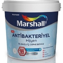 Marshall Antibakteriyel Hijyen Iç Cephe Duvar Boyası 2,5 Lt