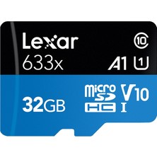 Lexar 633X 32 GB Yüksek Hızlı Cep Telefonu Bellek Tf Kart Sürüş Kaydedici Hafıza Kartı