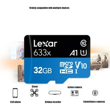 Lexar 633X 32 GB Yüksek Hızlı Cep Telefonu Bellek Tf Kart Sürüş Kaydedici Hafıza Kartı