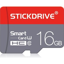 Stickdrive 16GB U1 Kırmızı ve Gri Tf (Mikro Sd) Hafıza Kartı