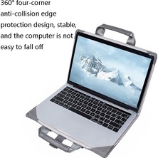 SZYKD Kitap Tarzı Laptop Koruyucu Kılıf Çanta Macbook 12 Inç (Deve + Güç Çantası)