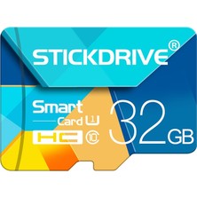 Stickdrive 32GB U1 Renkli Tf (Mikro Sd) Hafıza Kartı