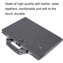 SZYKD Kitap Stil Laptop Koruyucu Kılıf Çanta MacBook 16 Inç (Gri + Power Bag)