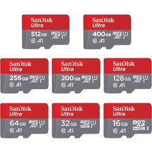 Sandisk A1 Izleme Kaydedici Sd Kart Yüksek Hızlı Cep Telefonu Tf Kart Hafıza Kartı, Kapasite: 16GB-98M / S