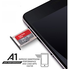 Sandisk A1 Izleme Kaydedici Sd Kart Yüksek Hızlı Cep Telefonu Tf Kart Hafıza Kartı, Kapasite: 16GB-98M / S