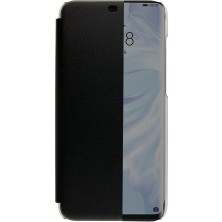 Smart Tech Huawei Mate 30 Lite Yarım Cam Kapaklı Kılıf