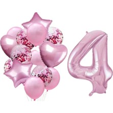 4 Yaş Pembe Folyo Set