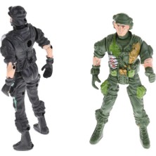 Paratroopers Aksiyon Figürleri Ordu Erkekler Asker Playset - 5 Adet (9 Cm) (Yurt Dışından)