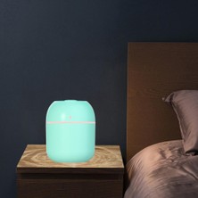 Vonluxe 220 ml Aroma Uçucu Yağ Difüzör Nemlendirici Zamanlayıcı Ev Yeşil Için LED Işık Sessiz (Yurt Dışından)
