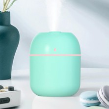 Vonluxe 220 ml Aroma Uçucu Yağ Difüzör Nemlendirici Zamanlayıcı Ev Yeşil Için LED Işık Sessiz (Yurt Dışından)
