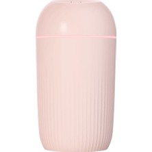 Vonluxe Mini Hava Nemlendirici 420 ml Küçük Aroma Mist Difüzör Masaüstü Pembe Için LED Işık (Yurt Dışından)