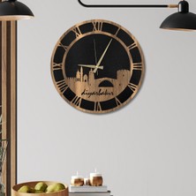 Makta W'clock Ahşap Duvar Saati - Diyarbakır