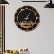 Makta W'clock Ahşap Duvar Saati - Manisa