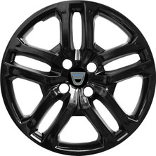 PackGar Dacia Sandero Stapway 16 Inç Jant Kapağı Piano Black Takım 218
