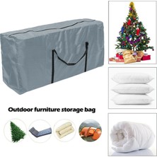 Bawei Saklama Çantası Açık Su Geçirmez Noel Noel Ağacı Yastık Çantası 173X76X51 Grey3