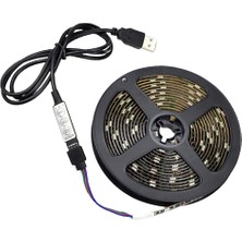 Bawei 5050 LED Şerit Işıkları Rgb Renk Değiştirme Kabine Mutfak Tv Duvar Aydınlatma Bant 5 M