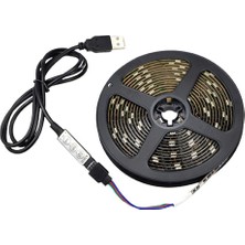 Bawei 5050 LED Şerit Işıkları Rgb Renk Değiştirme Kabine Mutfak Tv Duvar Aydınlatma Bant 5 M