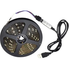 Bawei 5050 LED Şerit Işıkları Rgb Renk Değiştirme Kabine Mutfak Tv Duvar Aydınlatma Bant 5 M