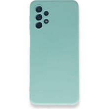 Casetify  Samsung Galaxy A13 Lansman Kılıf Nano Içi Kadife Silikon Mint