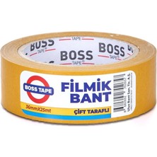 Geseus Boss Çokamaçlı Çift Taraflı Filmik Bant 36MMX25MT