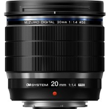 Olympus Om System M.zuiko Digital Ed 20MM F/1.4 Pro Lens