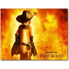 Cakatablo Çizmeli Kedi, Animasyon Görsel