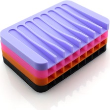 Sunsky Banyo Silikon Esnek Sabunluk Depolama Tutucu Soapbox Beyaz (Yurt Dışından)
