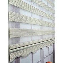 BBB Pliseli Krem Zebra Stor Perde MZ482